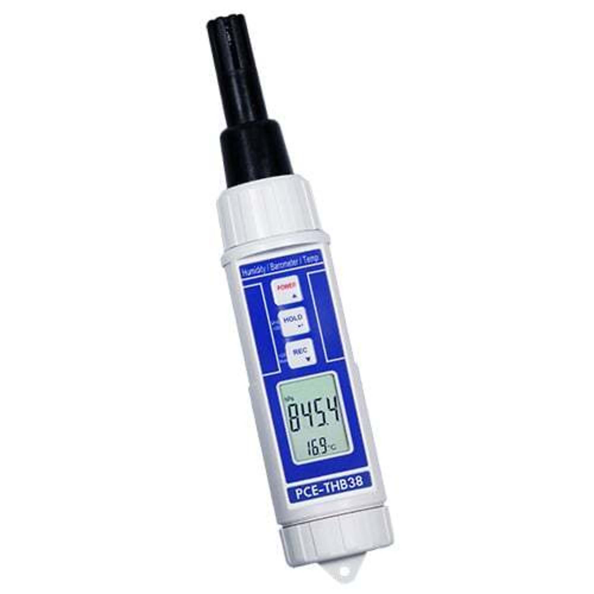 PCE Instruments Thermo-Hygro-Barometer — Measures Humidity, Temperature, Barometric Pressure, Model# PCE-THB 38